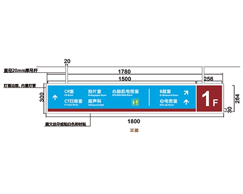 山东过道导视牌