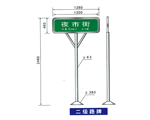 山东地名标识牌