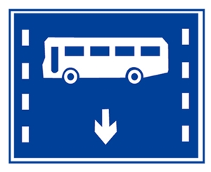 山东公交线路专用车道